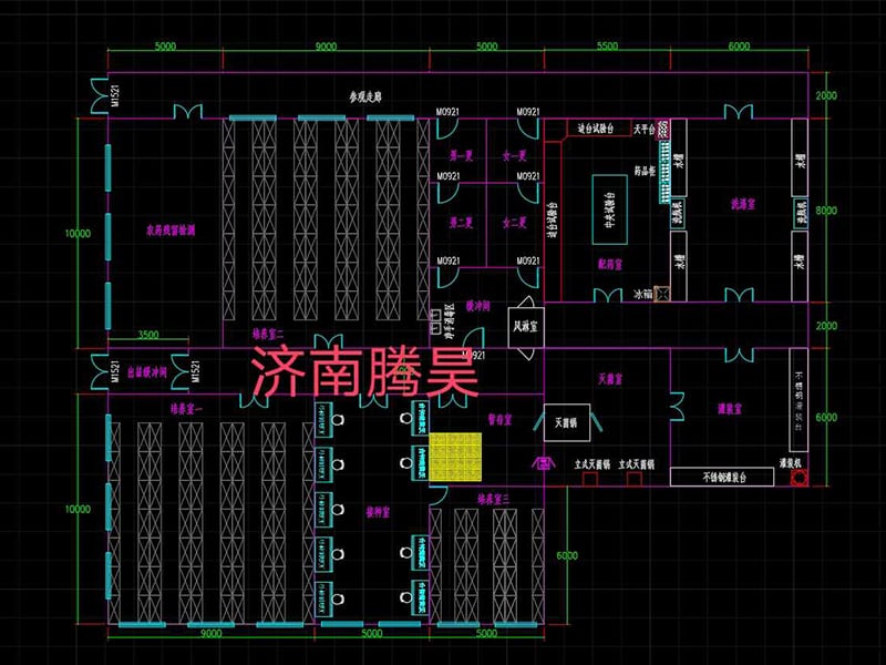 1000平米香蕉视频下载地址链接室平面设计图